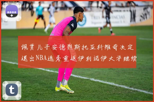 佩贾儿子安德烈斯托亚科维奇决定退出NBA选秀重返伊利诺伊大学继续学业