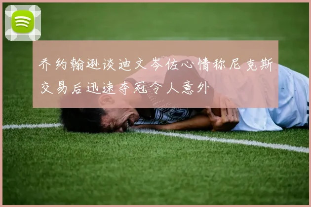 乔约翰逊谈迪文岑佐心情称尼克斯交易后迅速夺冠令人意外